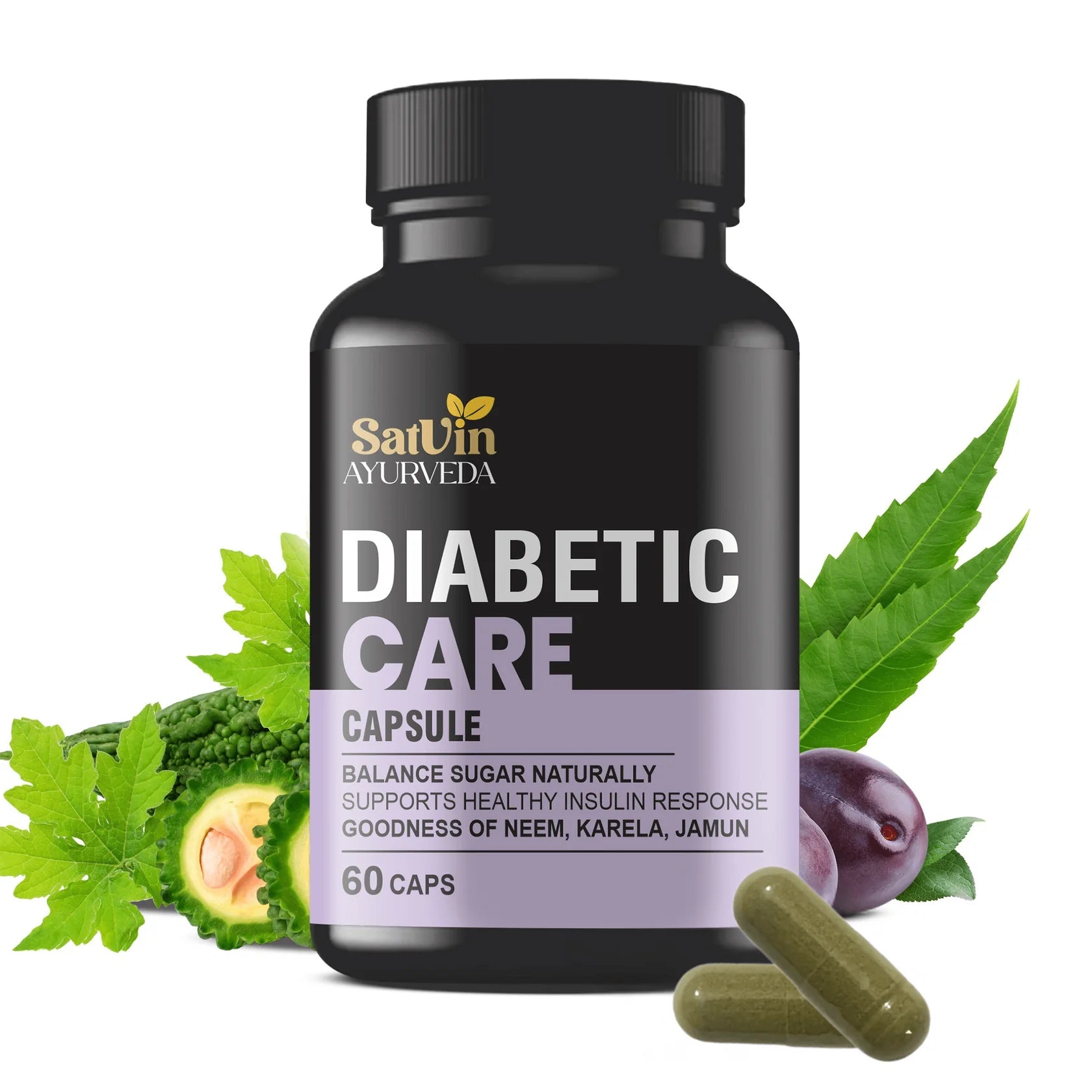 Satvin Ayurveda Diabetic Care Capsule